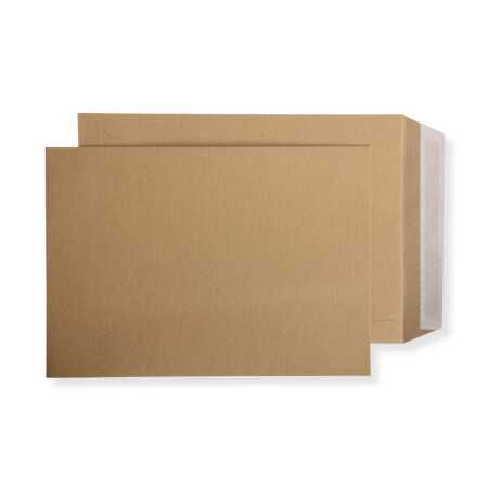 Versandtaschen extra stark 120 g DIN A4 C4 braun ohne Fenster Kuvert haftklebend Briefumschläge HK 250 Stück