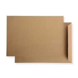 Versandtaschen extra stark 120 g DIN A4 C4 braun ohne Fenster Kuvert haftklebend Briefumschläge HK 250 Stück