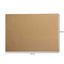 Versandtaschen extra stark 120 g DIN A4 C4 braun ohne Fenster Kuvert haftklebend Briefumschläge HK 250 Stück