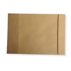 C4 Faltenversandtaschen braun Stehboden und 40 mm Falte 130 g Kuvert 229x324x40 mm haftklebend Briefumschläge HK Briefhüllen 100 Stück