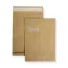C4 Faltentaschen mit Fenster 2 cm Falte braun · haftklebender Briefumschlag 229x324x20 mm