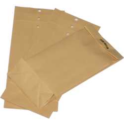 Musterbeutel 100 x 245 x 40mm 120 g braun Gr. 2...