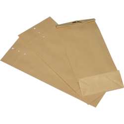 Musterbeutel 120 x 305 x 50 mm 140 g braun Gr. 4...