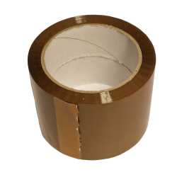 Klebeband braun 75 mm x 66 m PP Acrylat 28 mµ Folie...