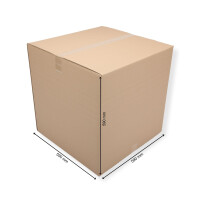 600 x 600 x 600 mm Karton 2-wellig 2.40 BC-Welle 45 Stück