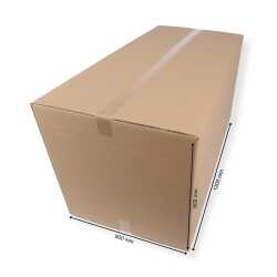1200 x 600 x 600 mm Umzugskarton 2-wellig 2.40 BC-Welle 6 Stück