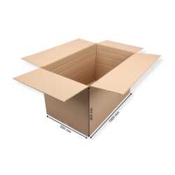 1000 x 600 x 600 mm Umzugskarton 2-wellig 2.40 BC-Welle 20 Stück