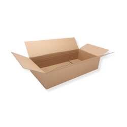 1200 x 600 x 250 mm Karton 1-wellig 1.30 C-Welle 5...