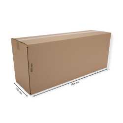 1000 x 300 x 400 mm Karton 2-wellig 2.40 BC-Welle 60 Stück