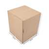 500 x 500 x 600 mm Karton 2-wellig 2.30 BC-Welle 10 Stück
