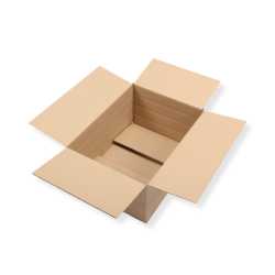 400 x 300 x 200 mm Karton 1-wellig 1.02 B-Welle 25 Stück