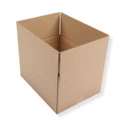 400 x 300 x 200 mm Karton 1-wellig 1.02 B-Welle 100 Stück