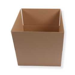 400 x 400 x 200 mm Karton 1-wellig 1.02 B-Welle 25 Stück
