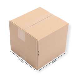 200 x 140 x 120 mm Karton 1-wellig 1.02 B-Welle