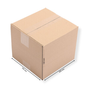 200 x 140 x 120 mm Karton 1-wellig 1.02 B-Welle 50 Stück