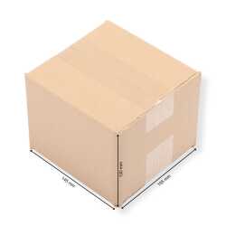 150 x 140 x 120 mm Karton 1-wellig 1.02 B-Welle 25 Stück