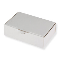 Maxibriefkarton 160 x 110 x 50 mm DIN A6 weiß 25 Stück