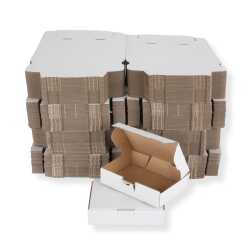Maxibriefkarton 180 x 130 x 45 mm DIN A6 weiß