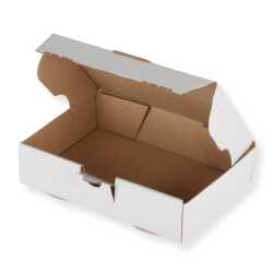 Maxibriefkarton 180 x 130 x 45 mm DIN A6 weiß
