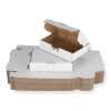 Maxibriefkarton 180 x 130 x 45 mm DIN A6 weiß