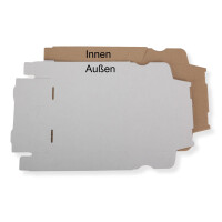 Maxibriefkarton 180 x 130 x 45 mm DIN A6 weiß 25 Stück