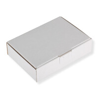 Maxibriefkarton 180 x 130 x 45 mm DIN A6 weiß 25 Stück