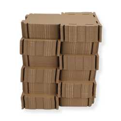 Großbriefkarton 230 x 160 x 20 mm DIN A5 braun