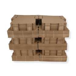 Großbriefkarton 230 x 160 x 20 mm DIN A5 braun