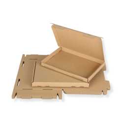 Großbriefkarton 230 x 160 x 20 mm DIN A5 braun