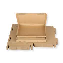 Großbriefkarton 230 x 160 x 20 mm DIN A5 braun