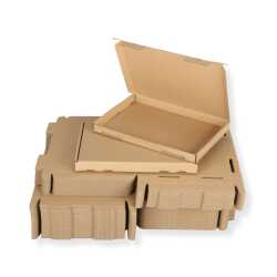 Großbriefkarton 230 x 160 x 20 mm DIN A5 braun