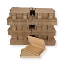 Großbriefkarton 230 x 160 x 20 mm DIN A5 braun