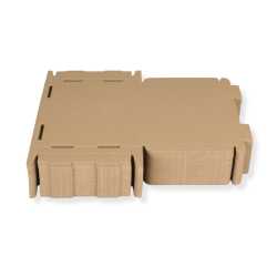 Großbriefkarton 230 x 160 x 20 mm DIN A5 braun