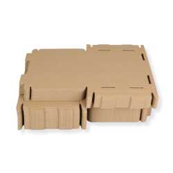 Großbriefkarton 230 x 160 x 20 mm DIN A5 braun