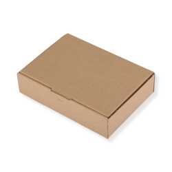 Maxibriefkarton 180 x 130 x 45 mm DIN A6 braun
