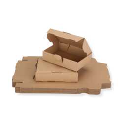 Maxibriefkarton 180 x 130 x 45 mm DIN A6 braun