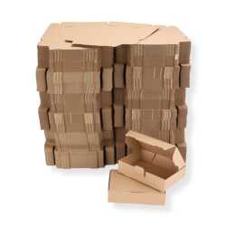 Maxibriefkarton 180 x 130 x 45 mm DIN A6 braun
