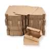 Maxibriefkarton 180 x 130 x 45 mm DIN A6 braun