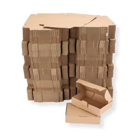 Maxibriefkarton 180 x 130 x 45 mm DIN A6 braun 600 Stück
