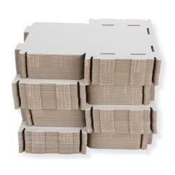 Großbriefkarton 350 x 250 x 20 mm DIN A4 weiß