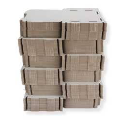 Großbriefkarton 350 x 250 x 20 mm DIN A4 weiß
