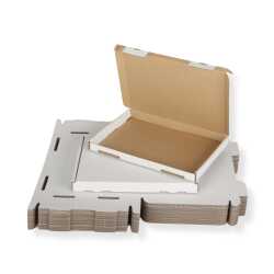 Großbriefkarton 350 x 250 x 20 mm DIN A4 weiß