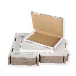 Großbriefkarton 350 x 250 x 20 mm DIN A4 weiß
