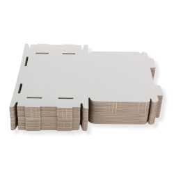 Großbriefkarton 350 x 250 x 20 mm DIN A4 weiß