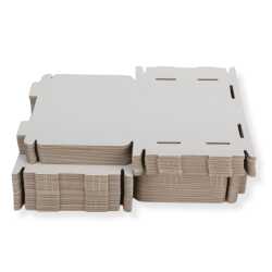 Großbriefkarton 350 x 250 x 20 mm DIN A4 weiß