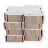 Großbriefkarton 350 x 250 x 20 mm DIN A4 weiß