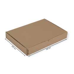 Maxibriefkarton 320 x 225 x 50 mm DIN A4 braun 100 Stück