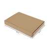 Maxibriefkarton 350 x 250 x 50 mm DIN A4 braun