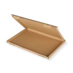 Großbriefkarton 350 x 250 x 20 mm DIN A4 braun