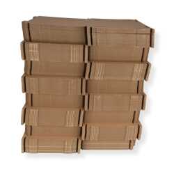 Großbriefkarton 350 x 250 x 20 mm DIN A4 braun